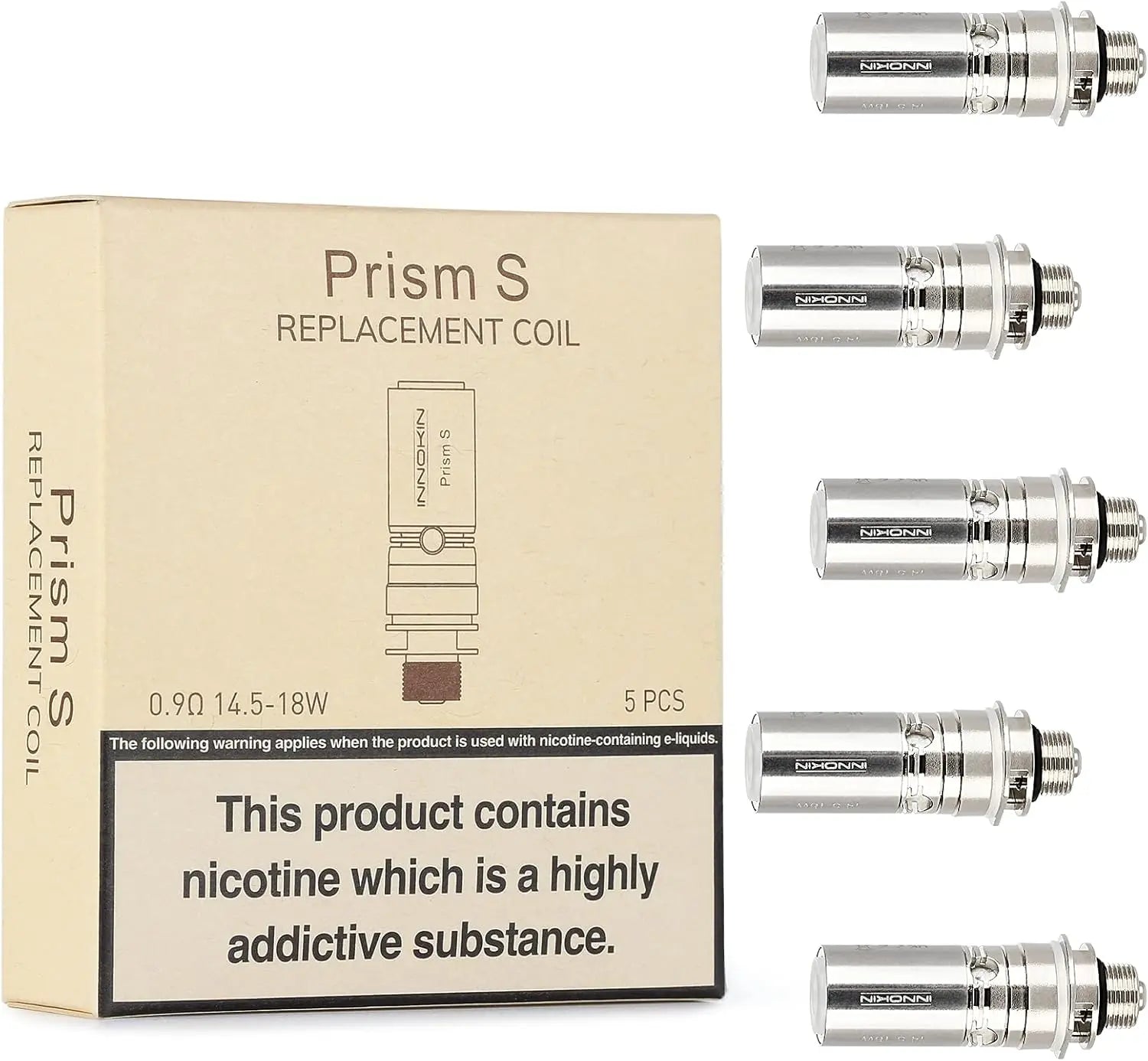 Innokin Endura Apex 0.9Ω mesh replacement coils – sealed pack of 5