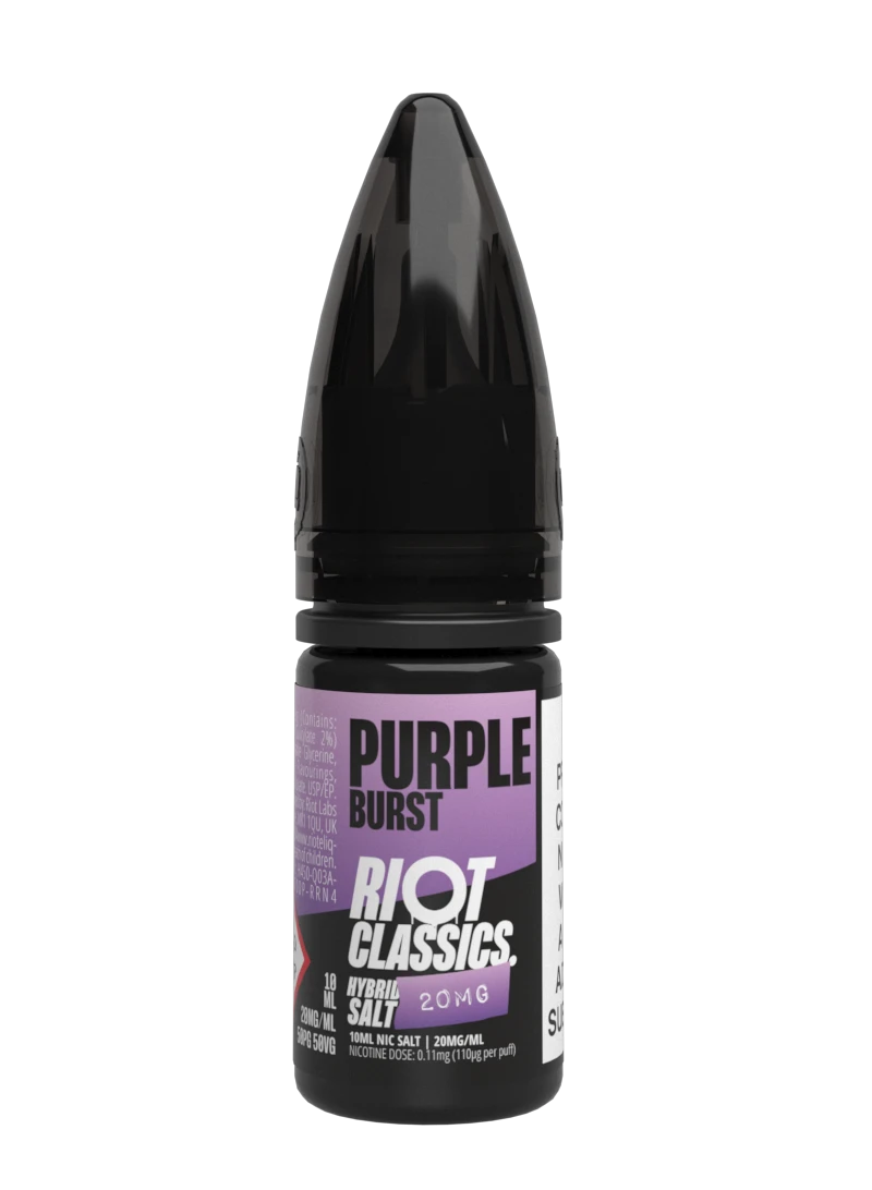 Riot Salt Purple Burst – Box of 10