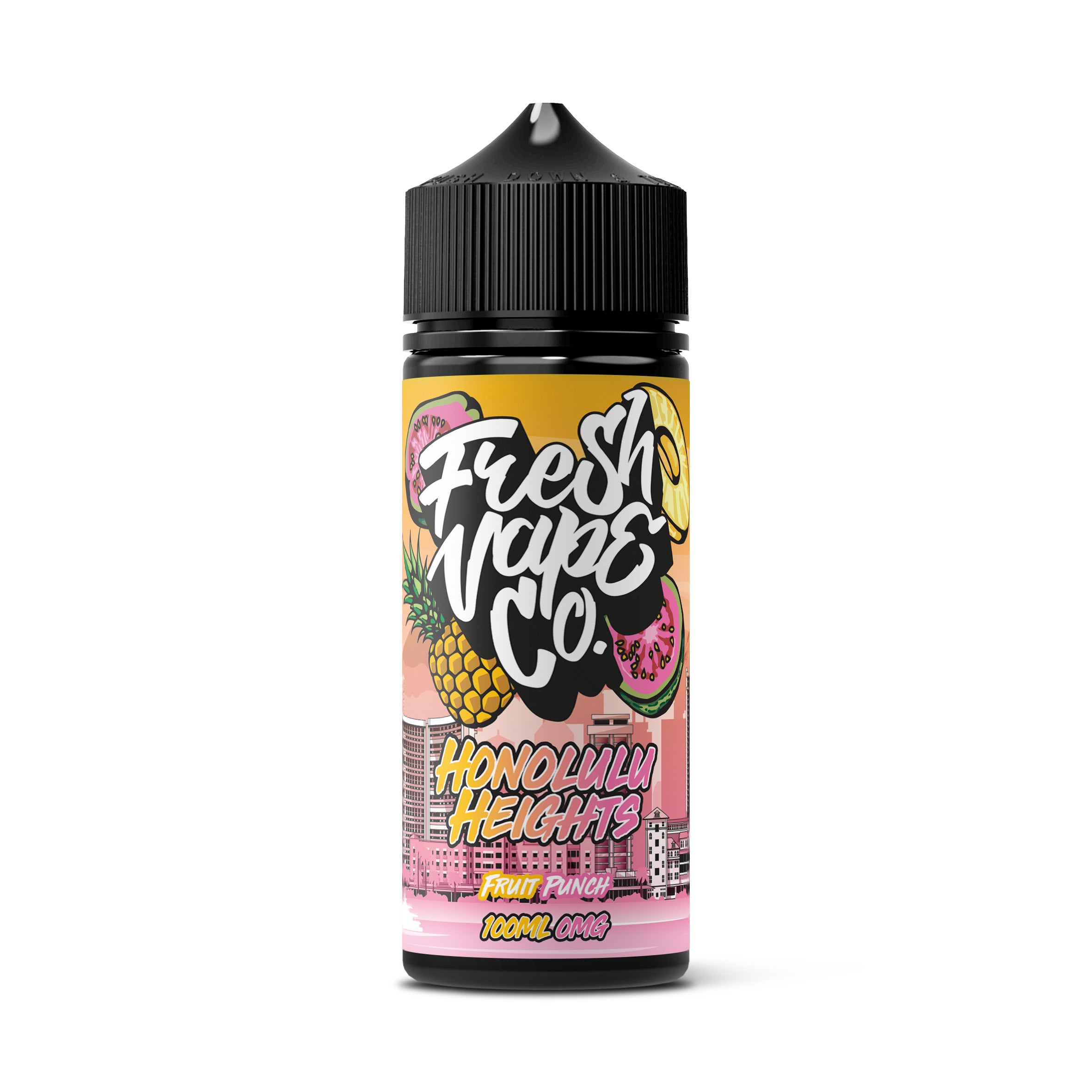 Fresh Vape Co - Honolulu Heights - Guava and Apple - 100ml Shortfill Fresh Vape Co - Honolulu Heights - Guava and Apple - 100ml Shortfill