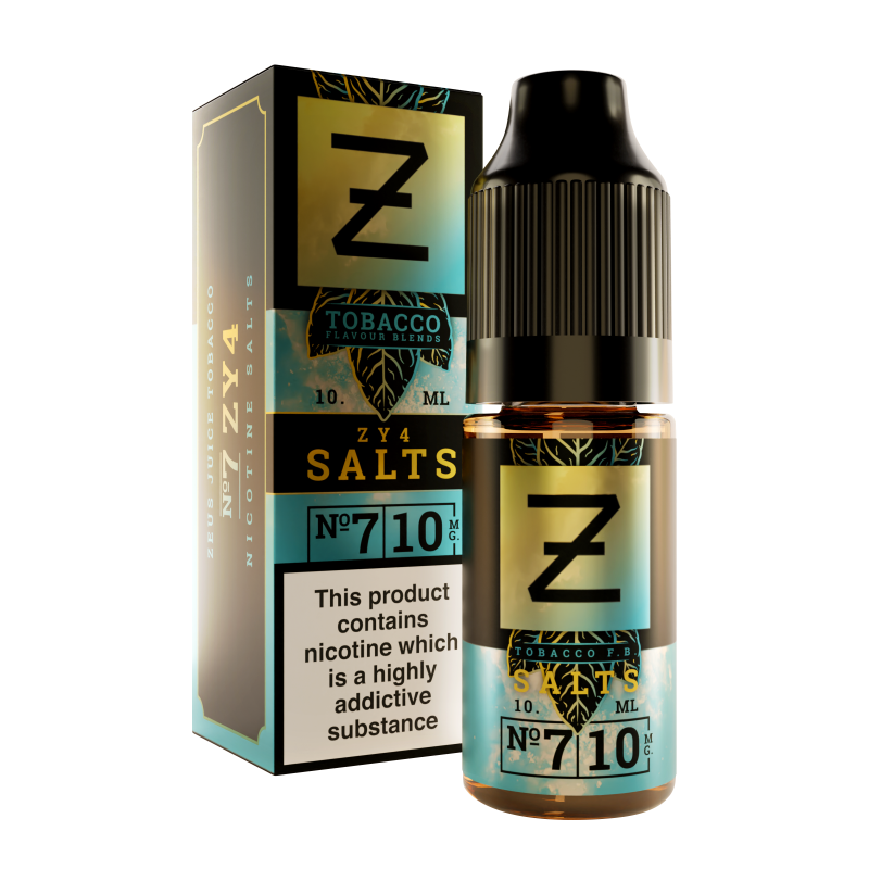 Zeus Juice ZY4 Tobacco Nic Salt E-Liquid 10ml – 10mg