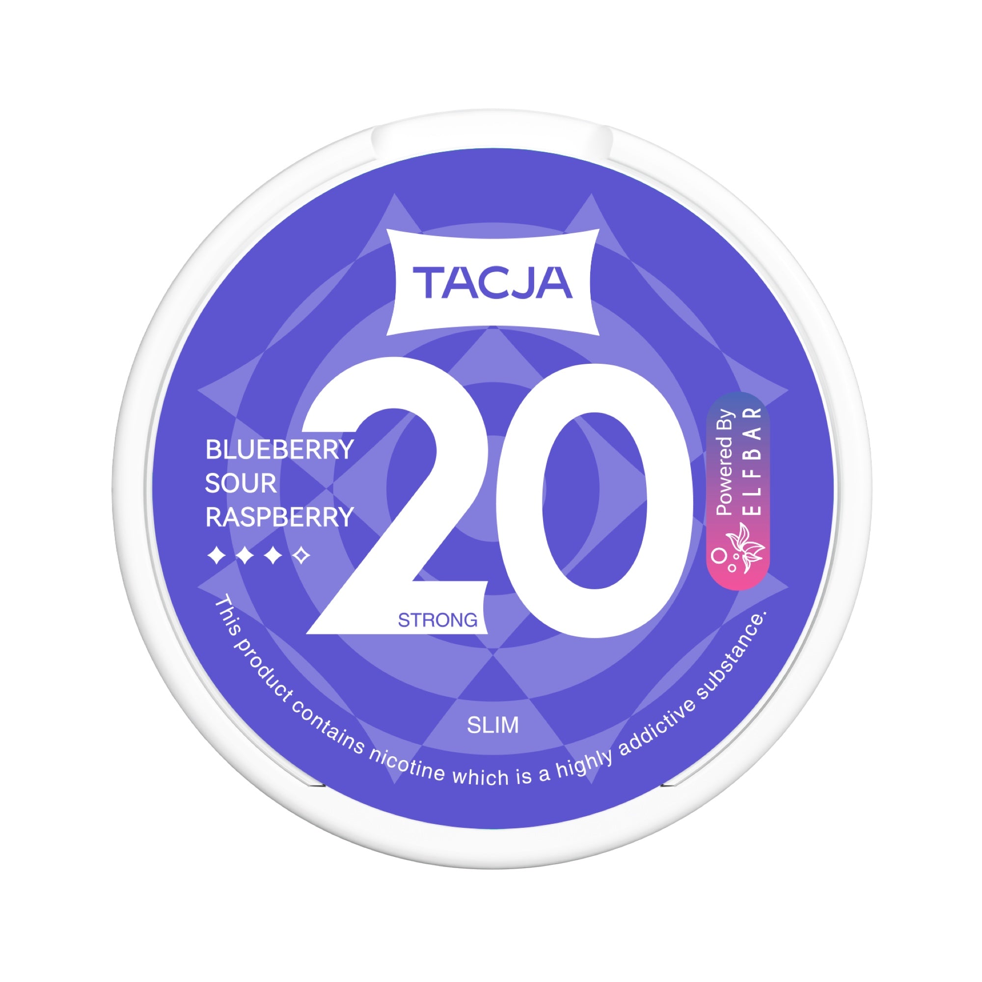 TACJA by Elf Bar Blueberry Sour Raspberry Nicotine Pouches