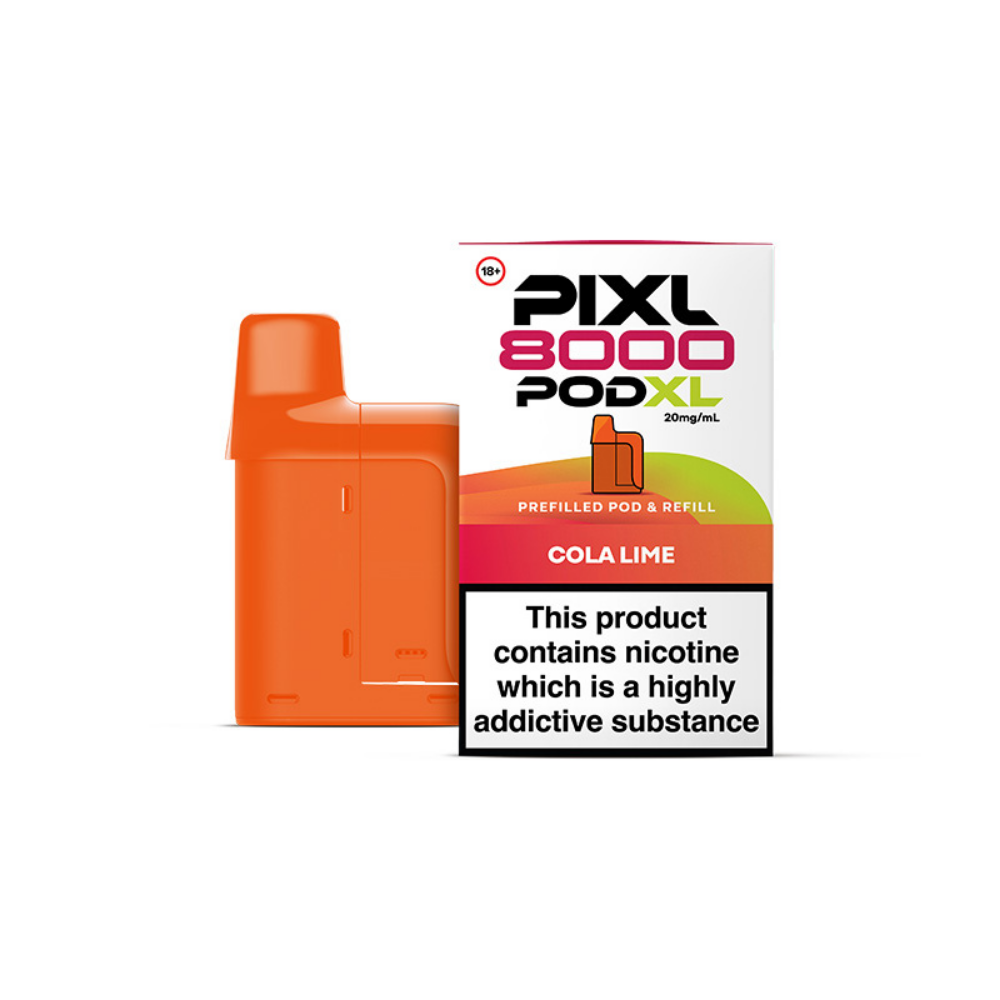 PIXL 8000 replacement refill pods - Cola Lime