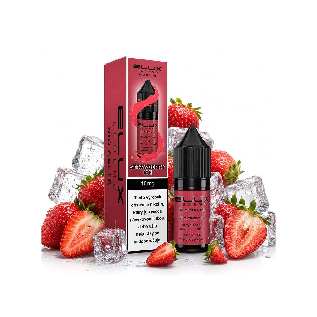 ELUX Legend Strawberry Ice 10mg nic salt e-liquid 10ml