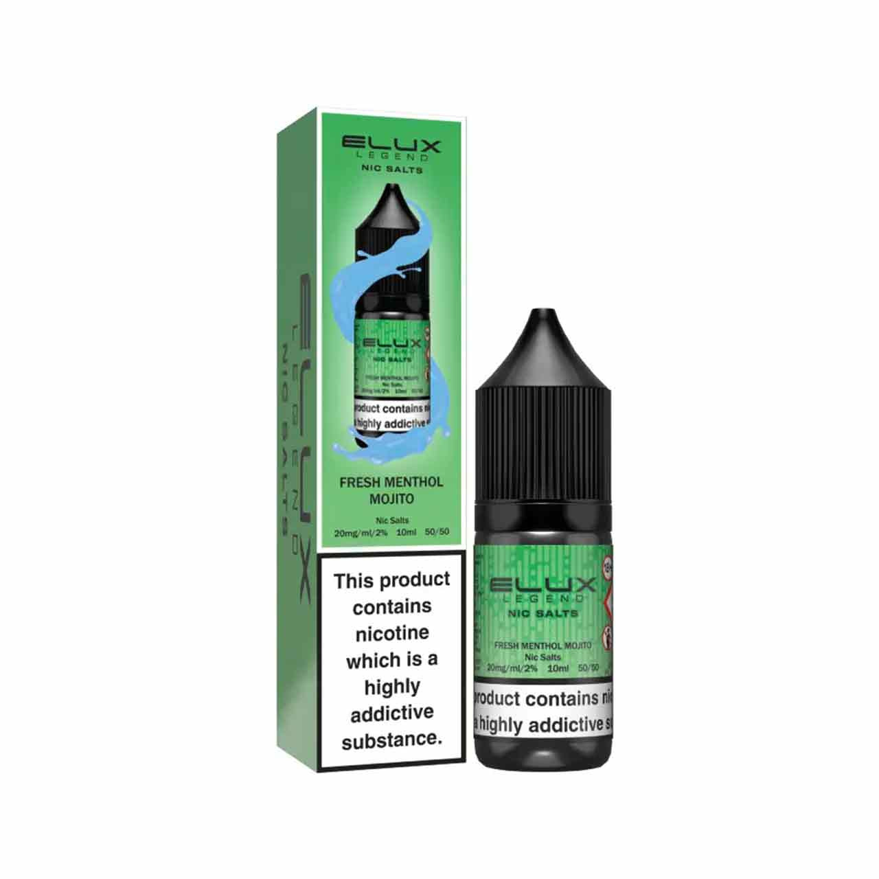 ELUX Legend Fresh Menthol Mojito 20mg nic salt e-liquid 10ml
