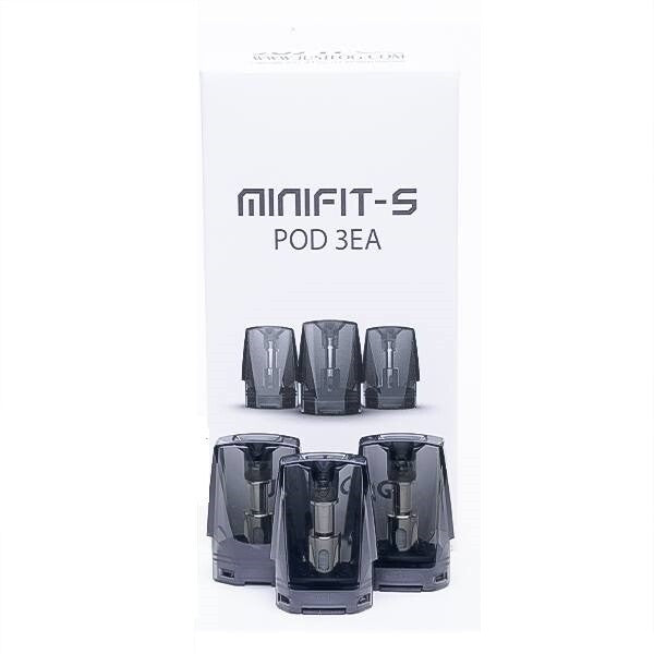 Justfog Minifit-S Refillable Replacement Pods 1.9ml 0.8Ω (Pack of 3) sealed product pack