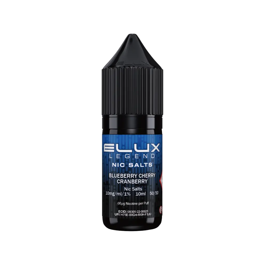 ELUX Legend Nic Salts – Blueberry Cherry Cranberry 10ml – 10mg