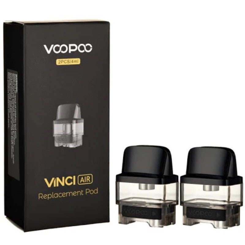 VOOPOO Vinci Air XL 4ml Empty Replacement Pods (Pack of 2) product pack