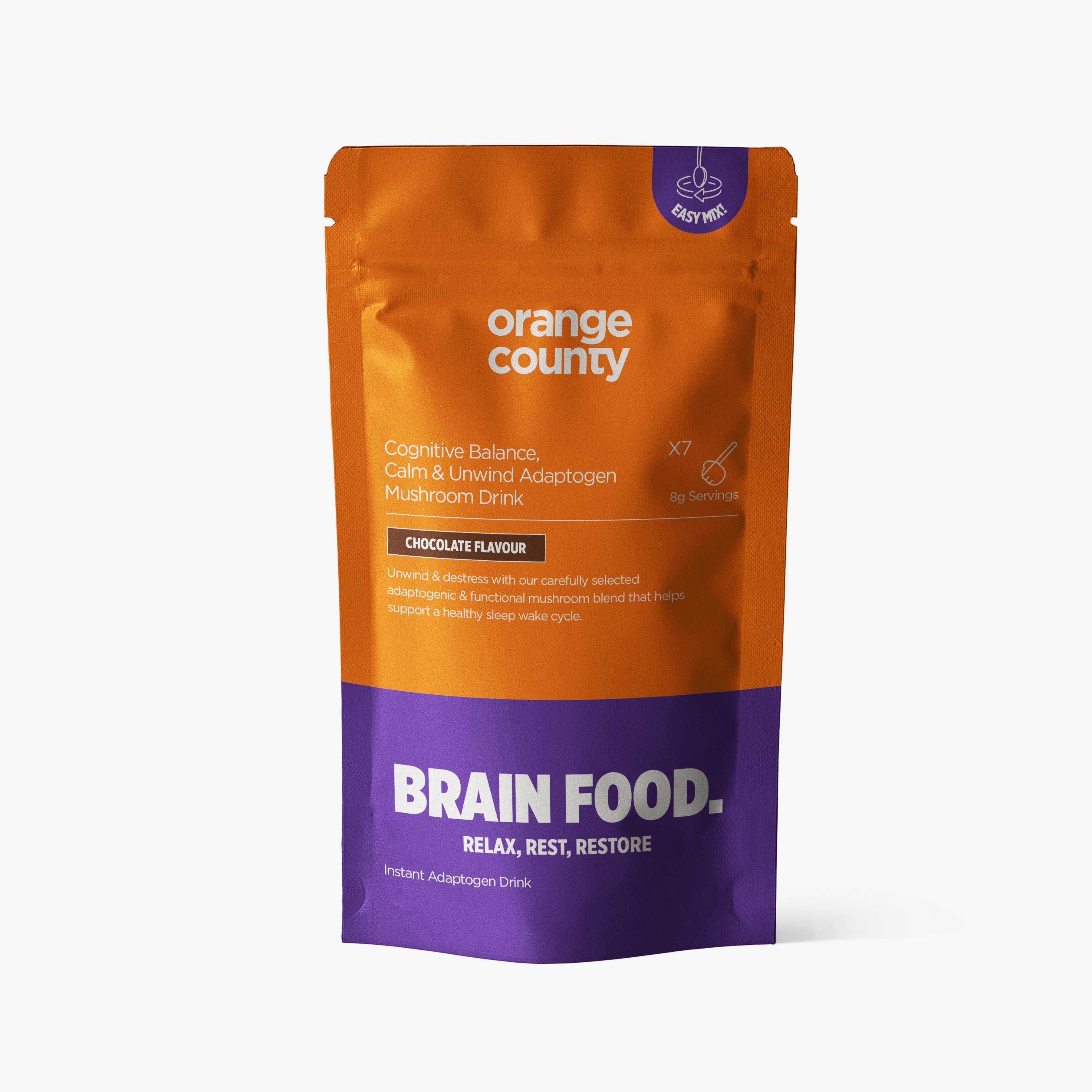 Orange County BRAIN FOOD Calm & Unwind Chocolate