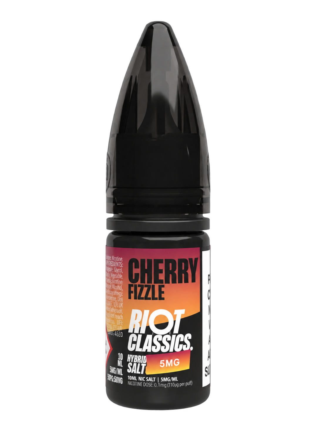 Riot Salt Classic Edition Cherry Fizzle Hybrid Nic Salt 10ml (5mg)