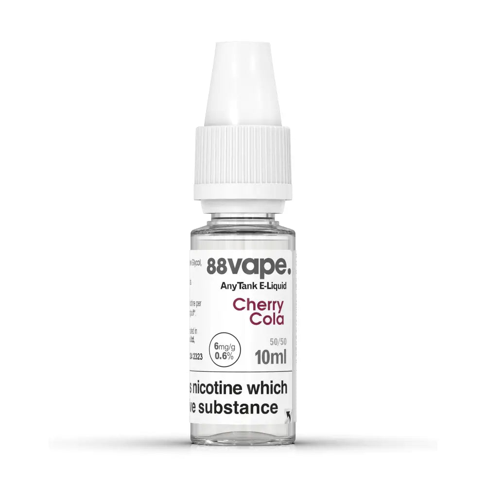 88Vape Cherry Cola E-Liquid 10ml - 6mg bottle