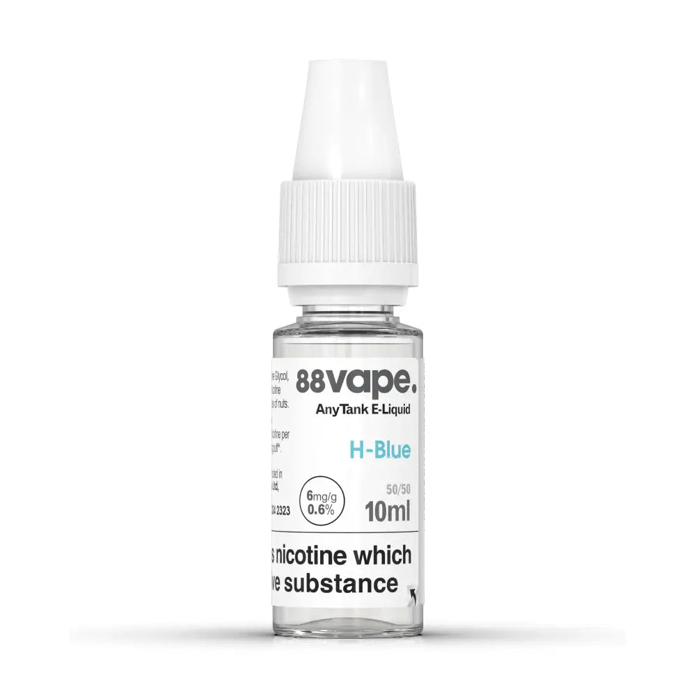 88Vape H-Blue (Gumball) E-Liquid 10ml – 6mg bottle