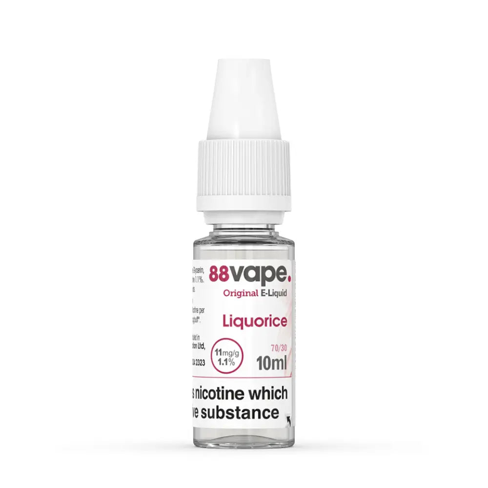 88Vape Liquorice E-Liquid 10ml – 11mg