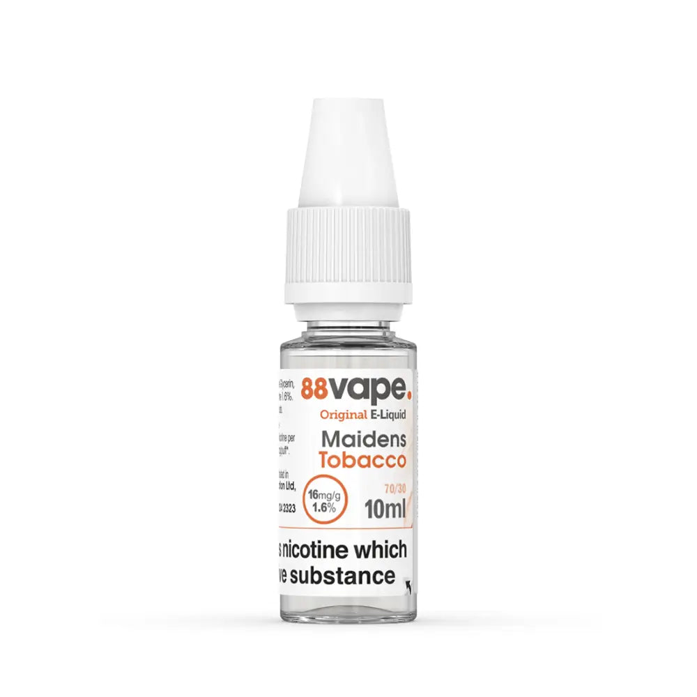 88Vape Maidens Tobacco E-Liquid 10ml – 16mg