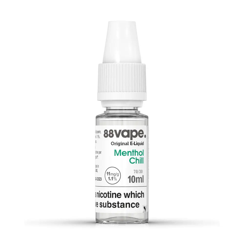 88Vape Menthol Chill E-Liquid 10ml