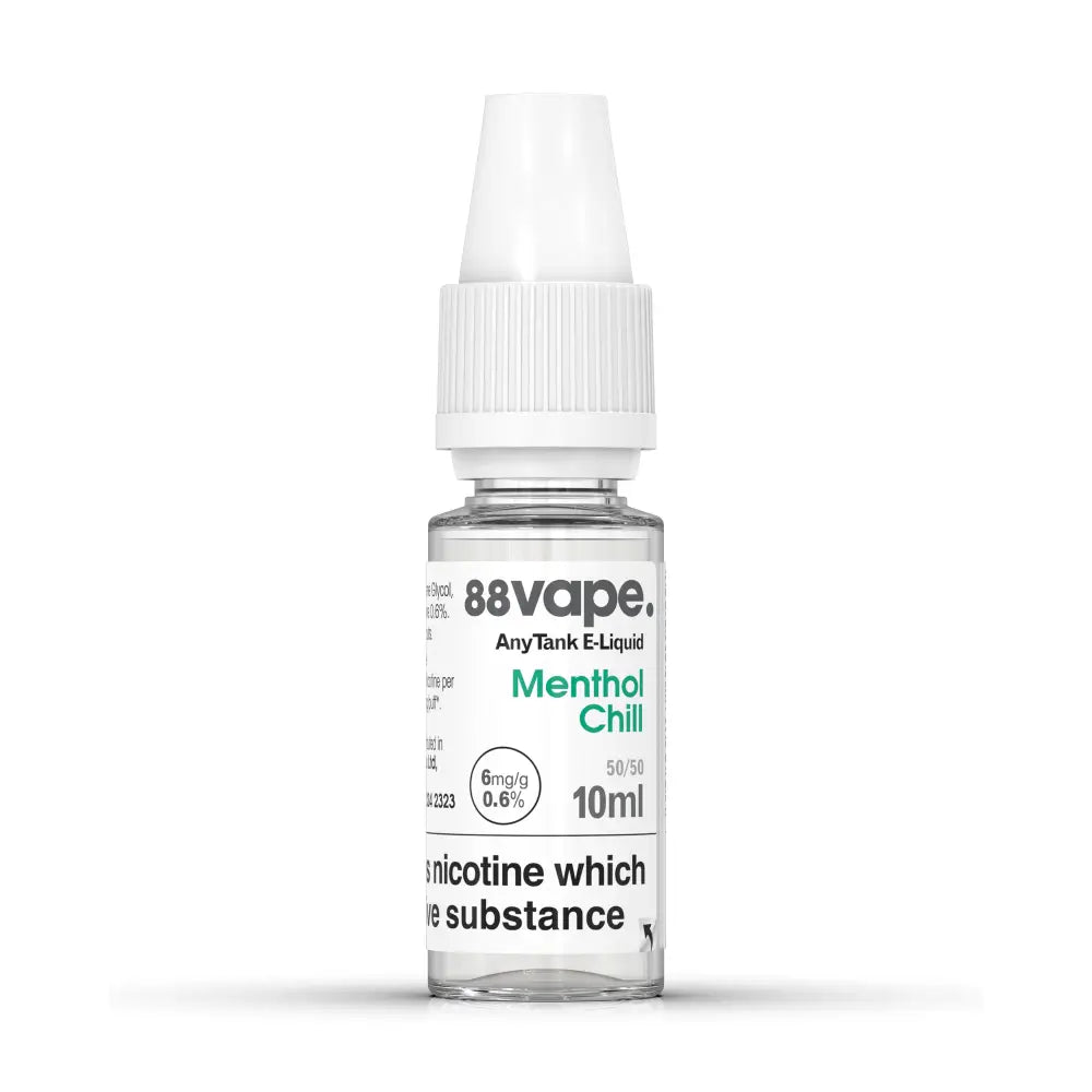 88Vape Menthol Chill E-Liquid 10ml