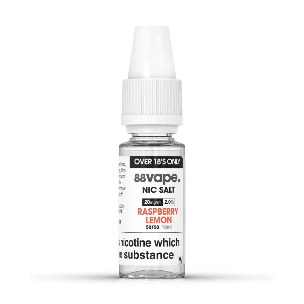 88Vape Raspberry Lemon Nic Salt E-Liquid 10ml – 20mg