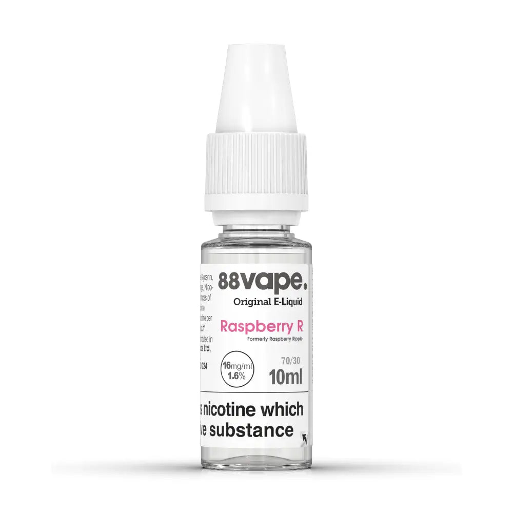 88Vape Raspberry R E-Liquid 10ml – 16mg