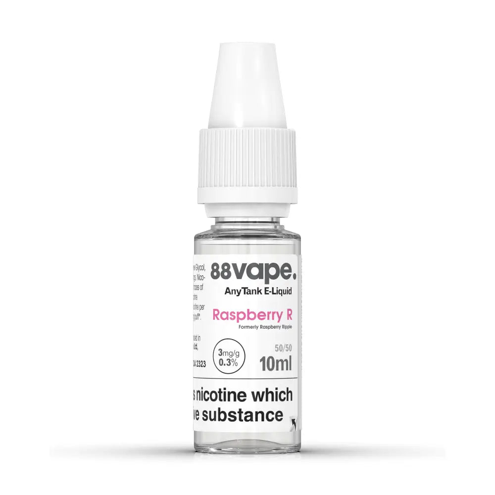 88Vape Raspberry R E-Liquid 10ml – 3mg