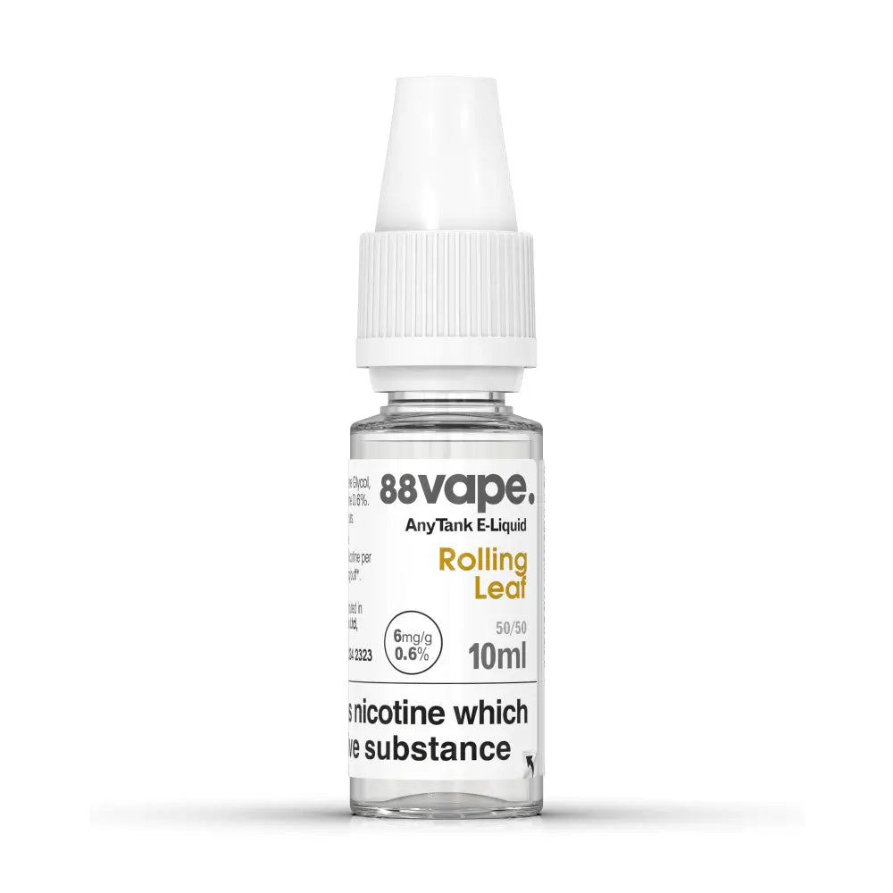 88Vape Rolling Leaf Tobacco E-Liquid 10ml