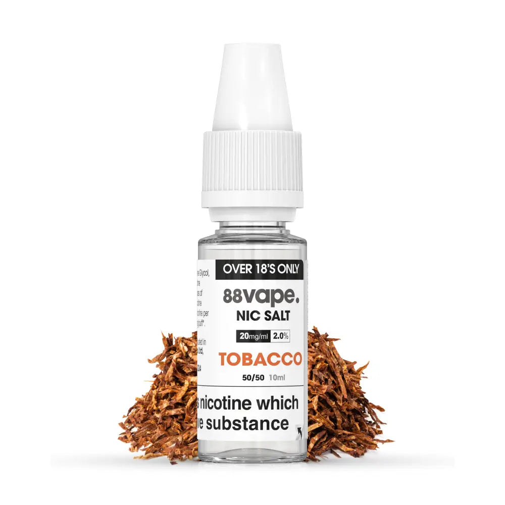 88Vape Tobacco Nic Salt E-Liquid 10ml – 20mg