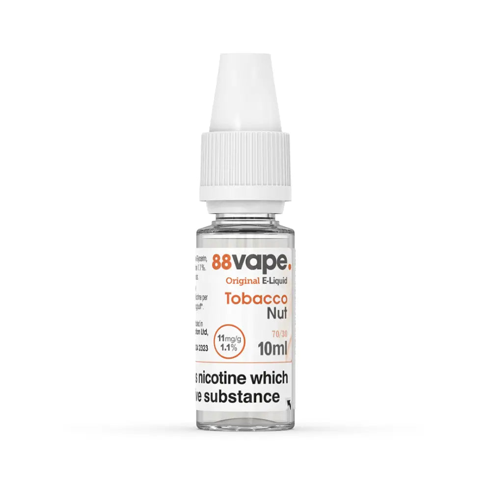 88Vape Tobacco Nut E-Liquid 10ml – 11mg