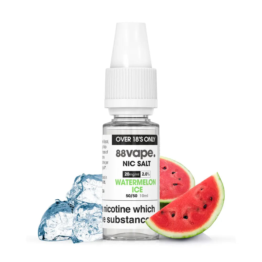 88Vape Watermelon Ice Nic Salt E-Liquid 10ml – 20mg