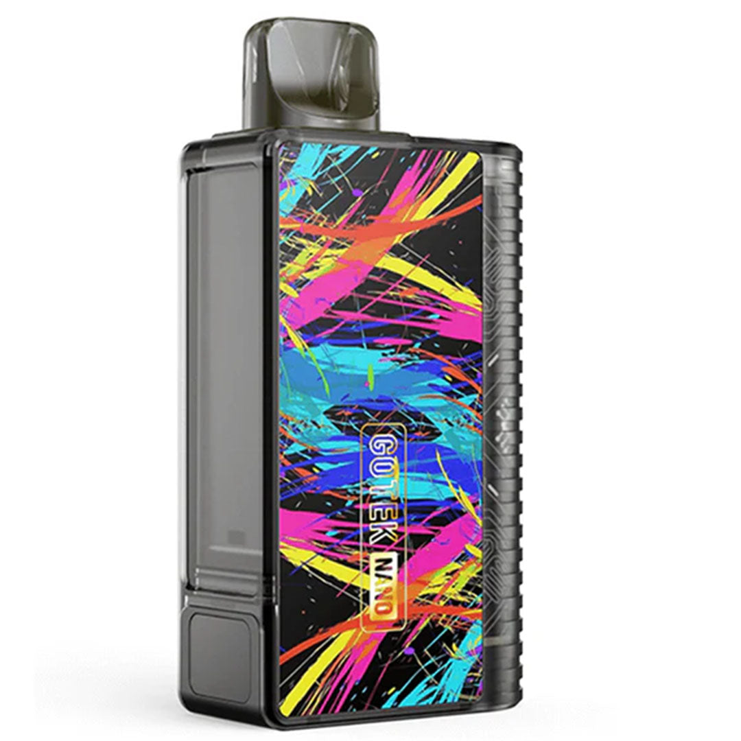 Aspire Gotek Nano 2ml refillable pod kit in Graffiti Black