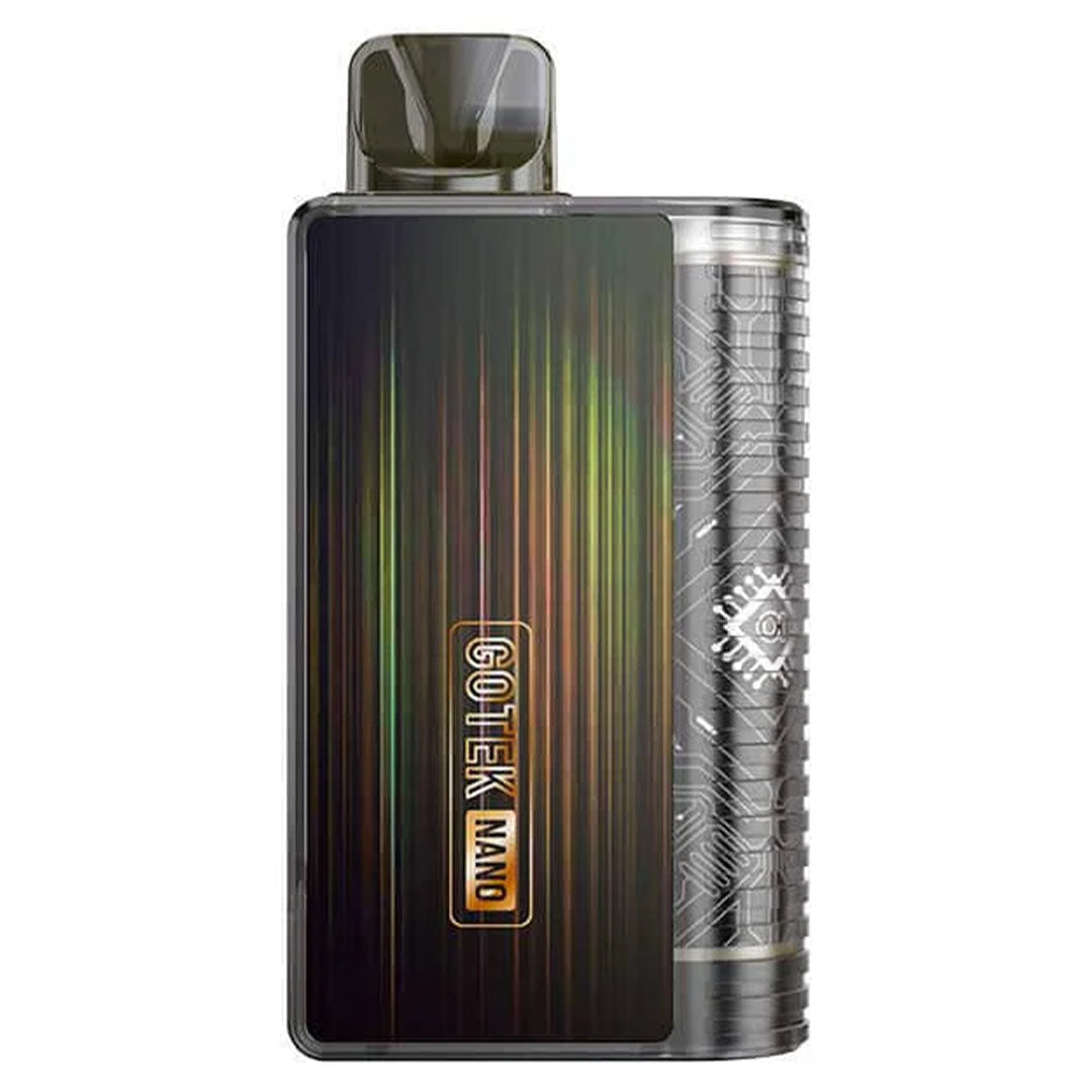 Aspire Gotek Nano 2ml refillable pod kit in Ice Gold Black