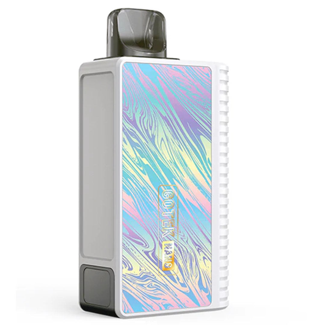 Aspire Gotek Nano 2ml refillable pod kit in Aurora White