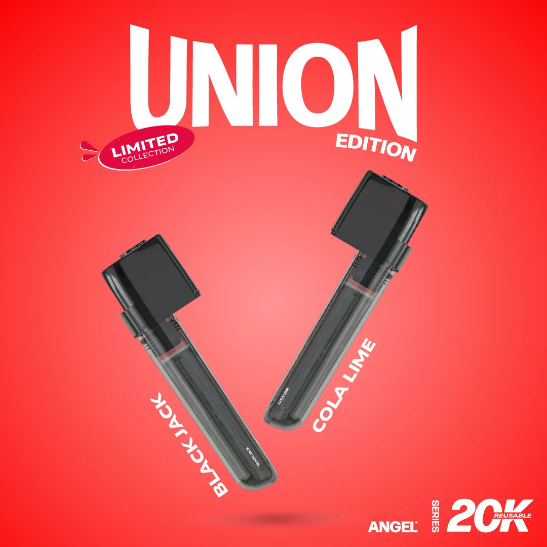 Vapes Bars Angel 20K replacement pod and refill pack – Union Edition – 20mg