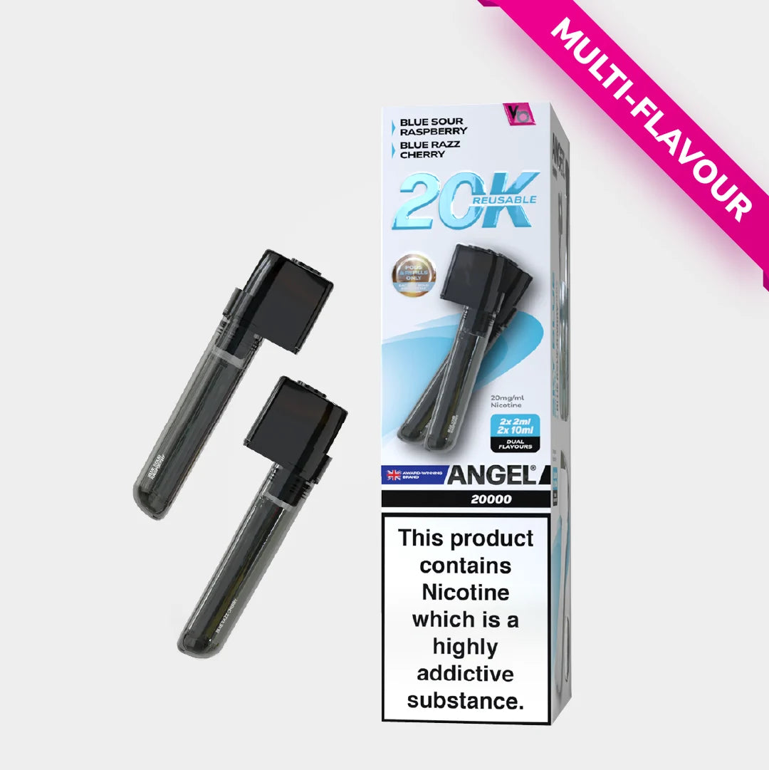 Vapes Bars Angel 20K replacement pod and refill pack – Sky Blue Edition – 20mg