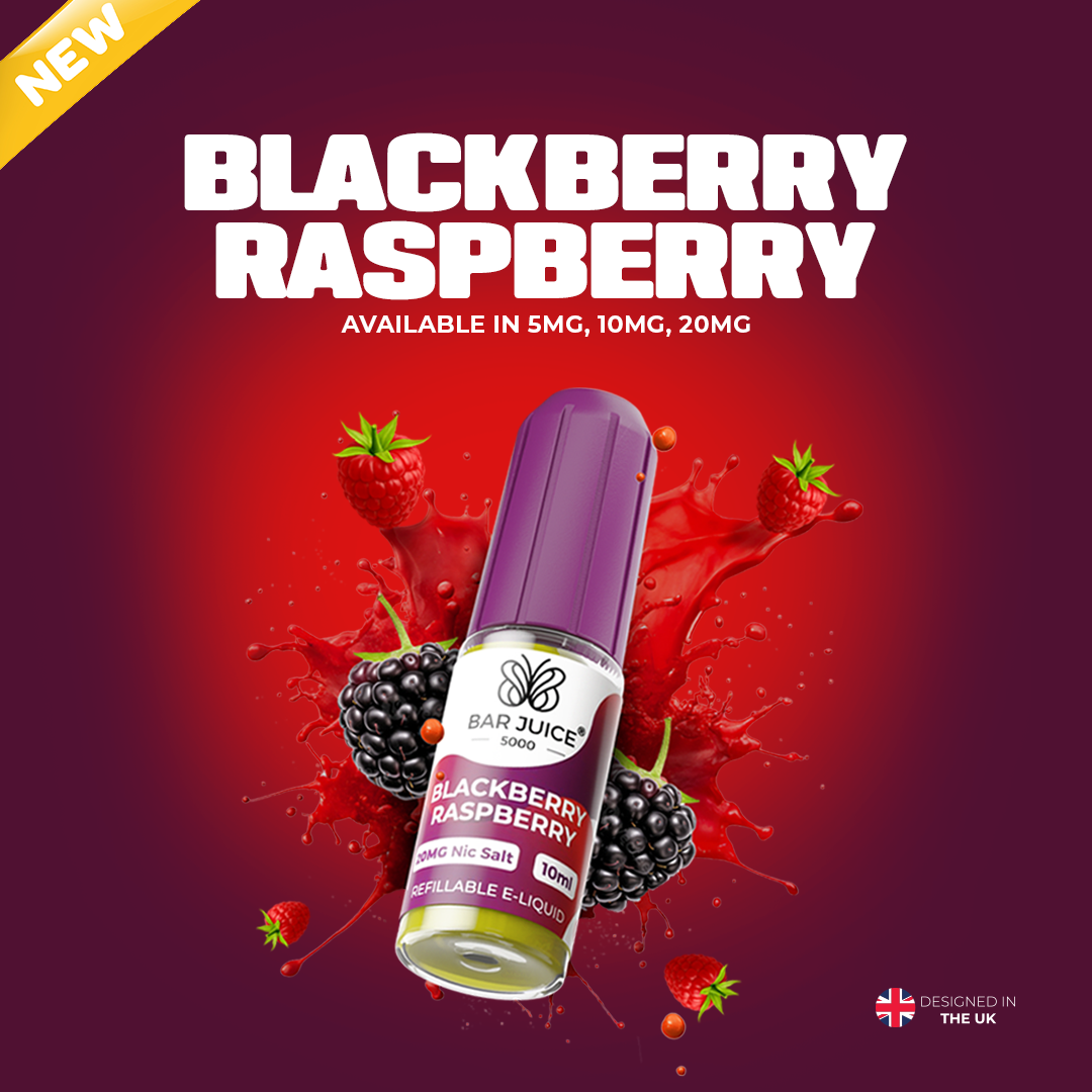 Bar Juice 5000 Blackberry Raspberry Nic Salt E-Liquid 10ml
