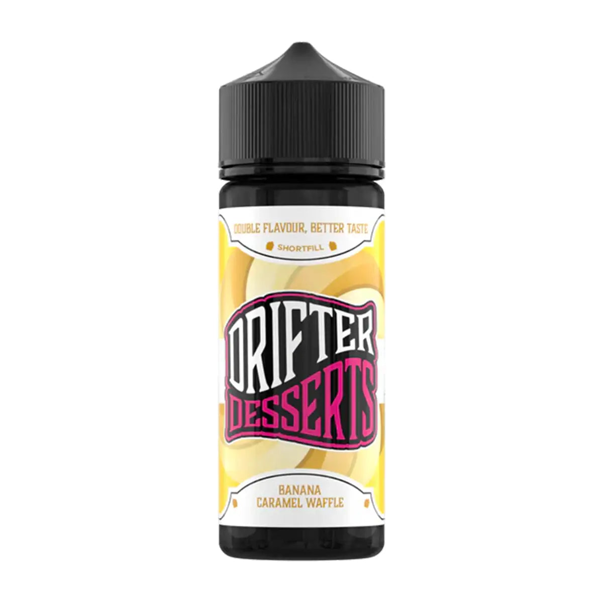 Drifter Desserts Banana Caramel Waffle 100ml shortfill e-liquid – 0mg