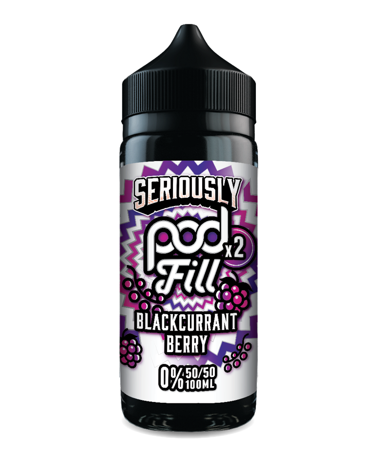 Seriously Pod Fill X2 100ml Shortfill E-Liquid – 0mg – £5.99 or 3 for £15