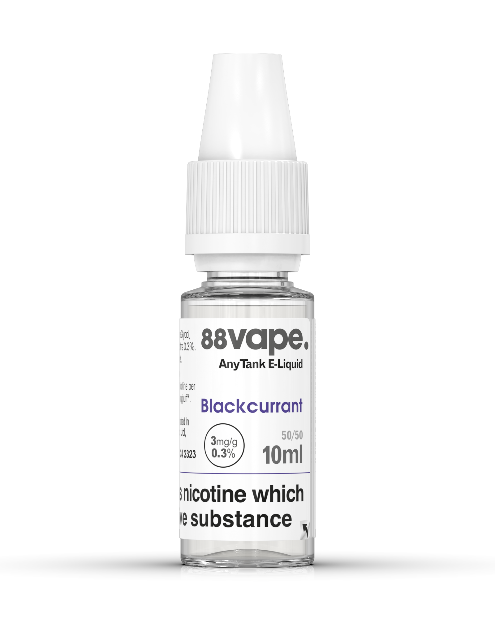 88Vape Blackcurrant E-Liquid 10ml