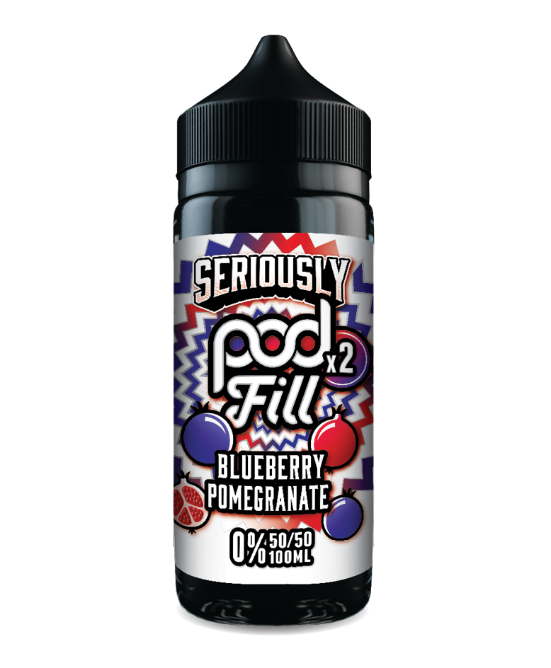 Seriously Pod Fill X2 100ml Shortfill E-Liquid – 0mg – £5.99 or 3 for £15