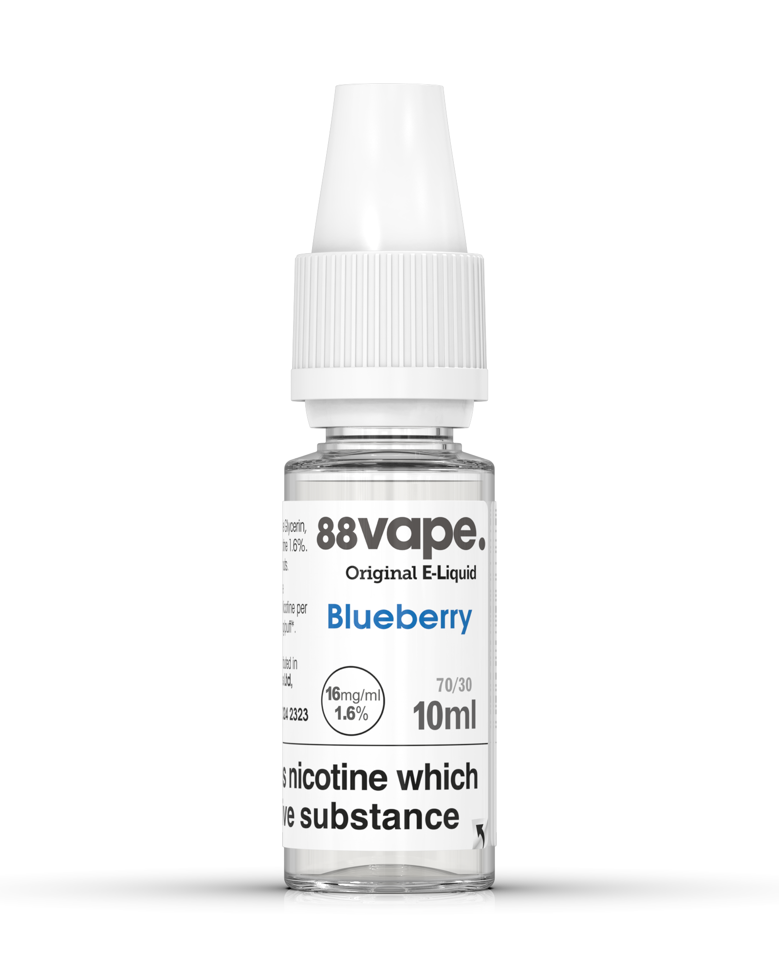 88Vape Blueberry E-Liquid 10ml – 16mg