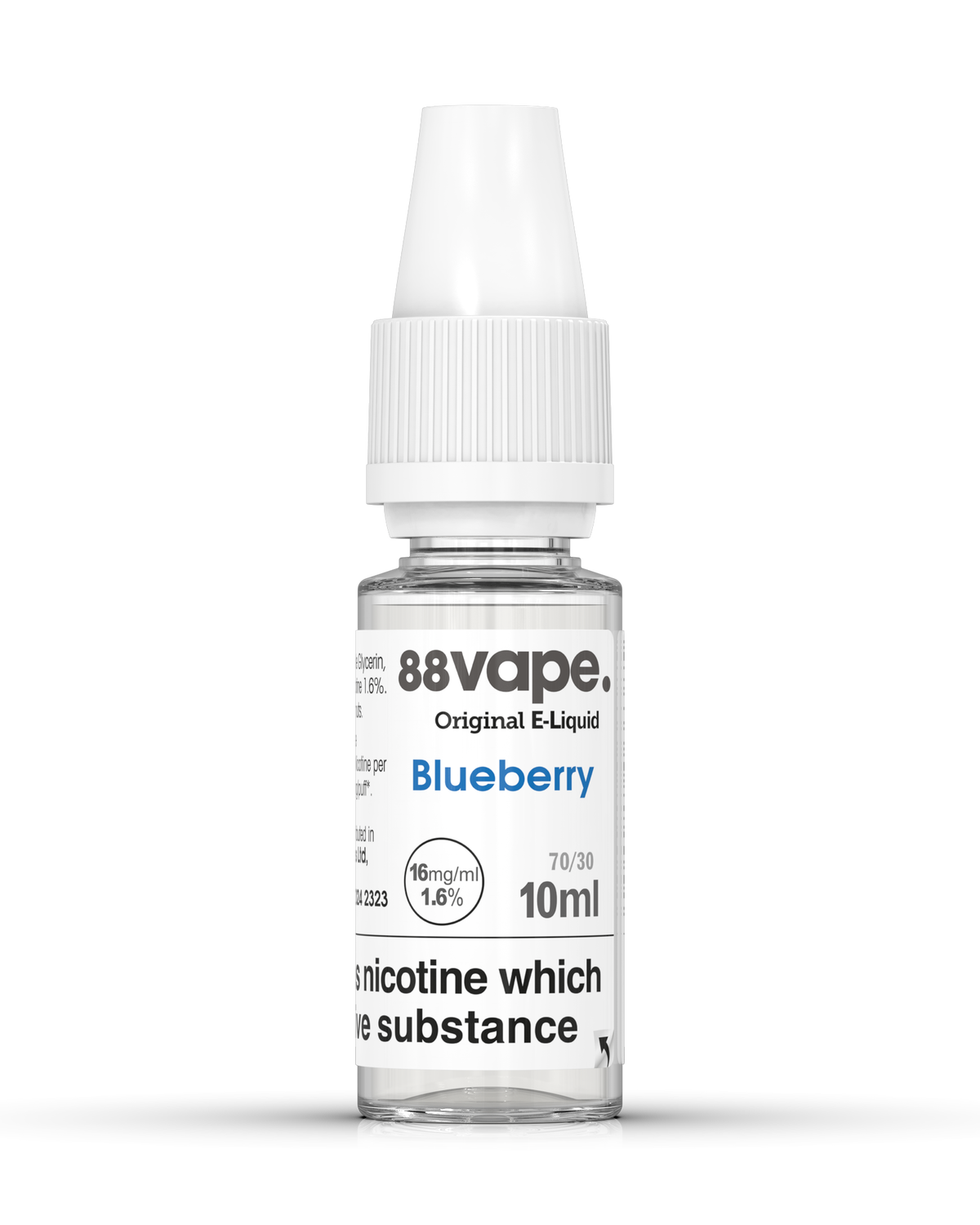 88Vape Blueberry E-Liquid 10ml – 16mg