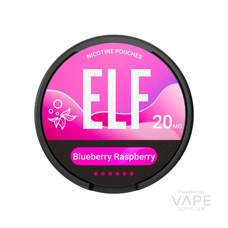 ELF Blueberry Raspberry Nicotine Pouches – 20mg per pouch