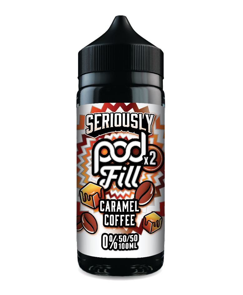 Seriously Pod Fill X2 100ml Shortfill E-Liquid – 0mg – £5.99 or 3 for £15