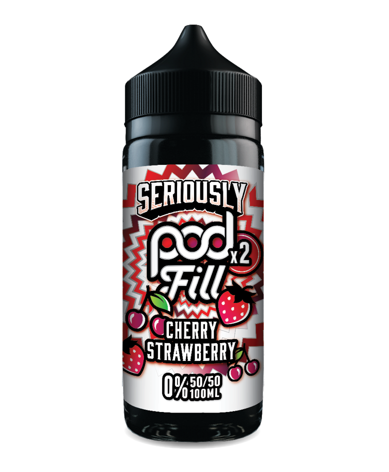 Seriously Pod Fill X2 100ml Shortfill E-Liquid – 0mg – £5.99 or 3 for £15
