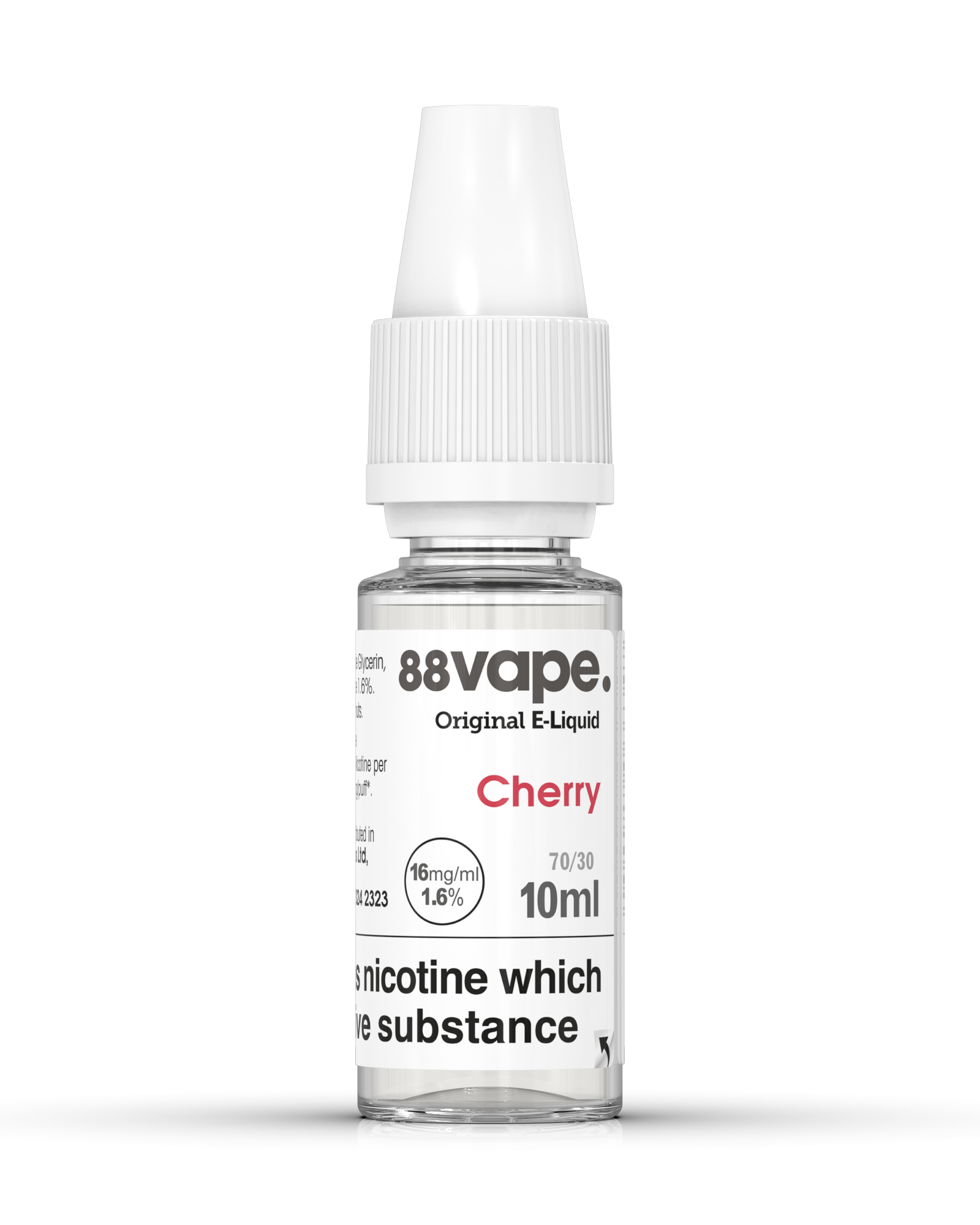 88Vape Cherry E-Liquid 10ml – 16mg