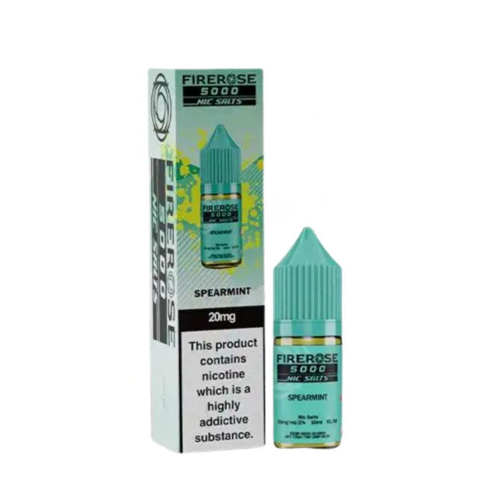 ELUX Fire Rose 5000 Spearmint Nic Salt E-Liquid 10ml 🔥 CLEARANCE 6 for £10 🔥