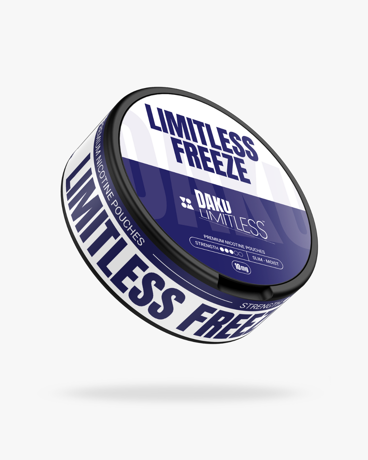 Daku Limitless Freeze Nicotine Pouches – Slim Moist – 10mg per pouch (14.3mg/g)
