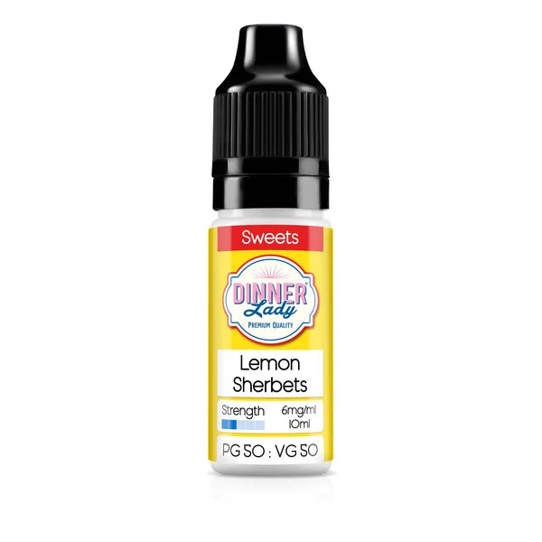 Dinner Lady - Lemon Sherbets Nic Salt E-liquid 10ml - 10mg