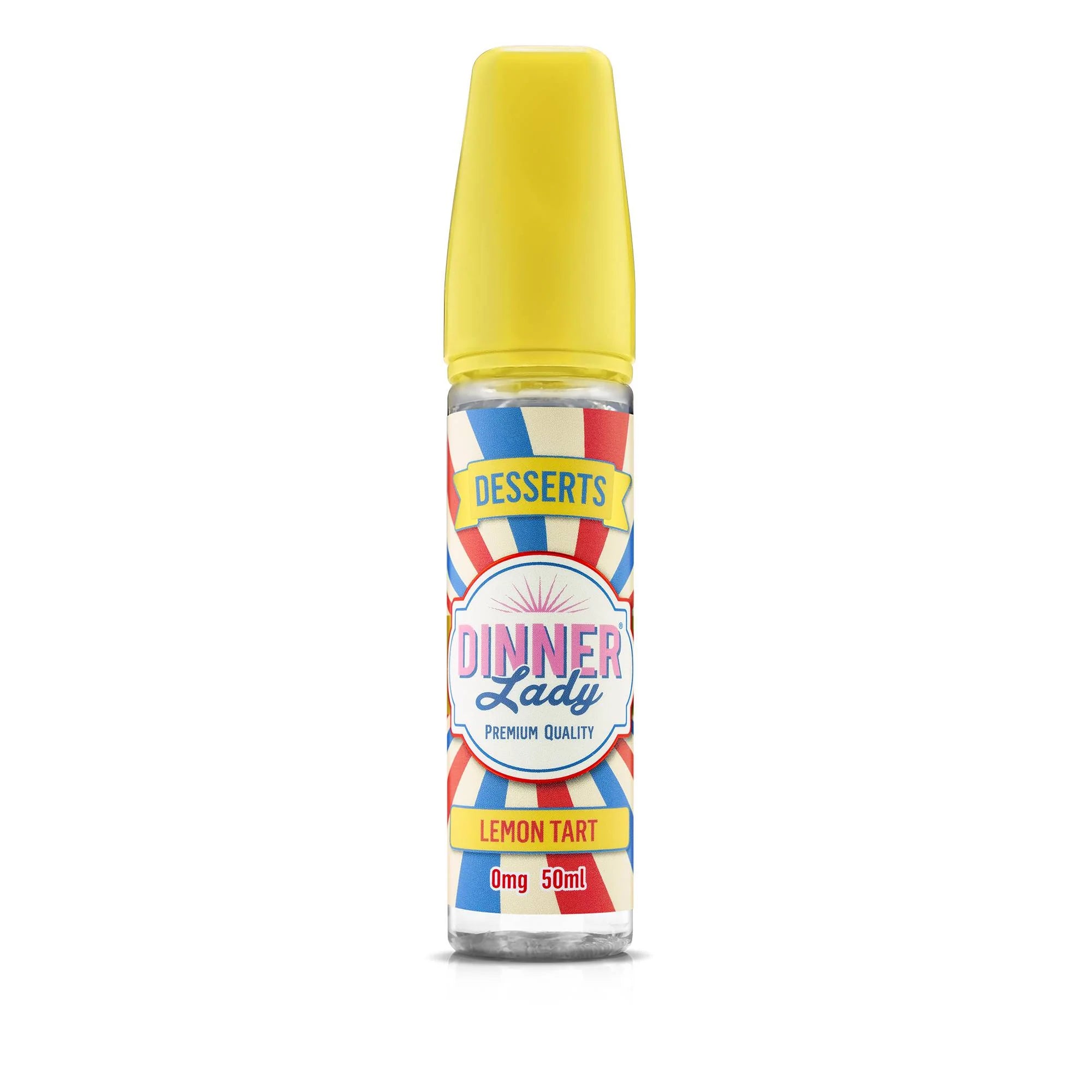 Dinner Lady Lemon Tart 50ml Shortfill E-Liquid 70VG 30PG