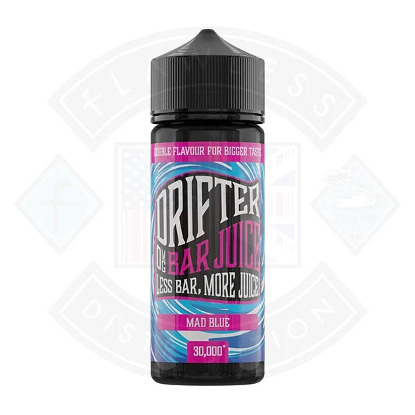 Drifter Mad Blue 100ml shortfill e-liquid – 0mg
