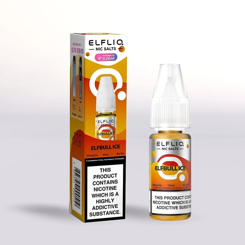 ELFLIQ ElfTurbo Ice ElfBull Ice nic salt e-liquid 10ml 20mg