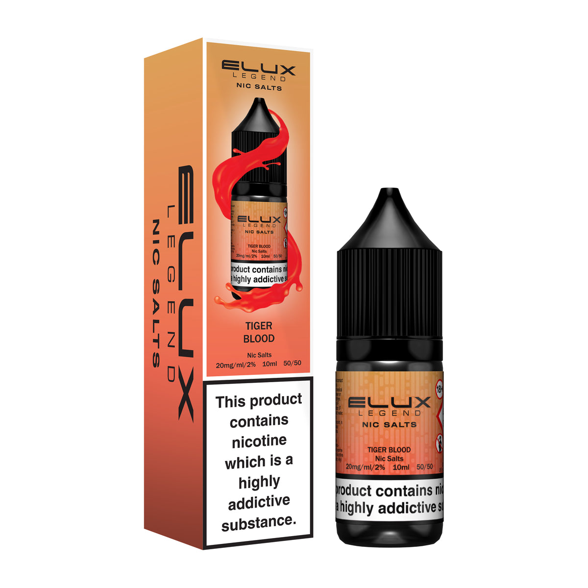 ELUX Legend Nic Salts – Tiger Blood 10ml | 10 for £12