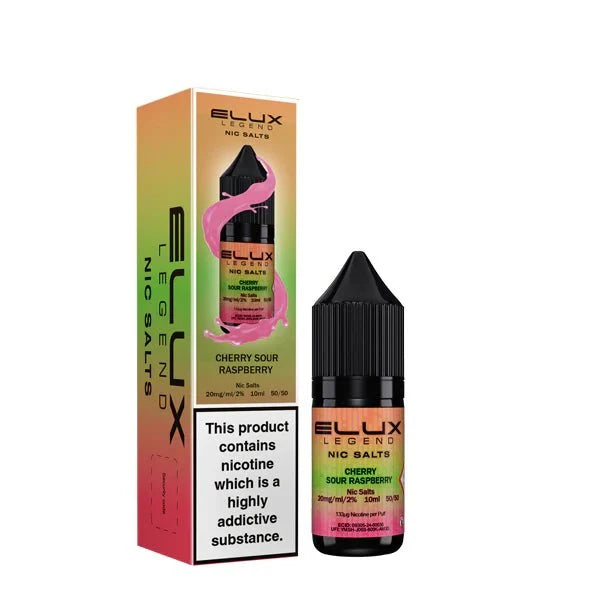 ELUX Legend Cherry Sour Raspberry 20mg nic salt e-liquid 10ml